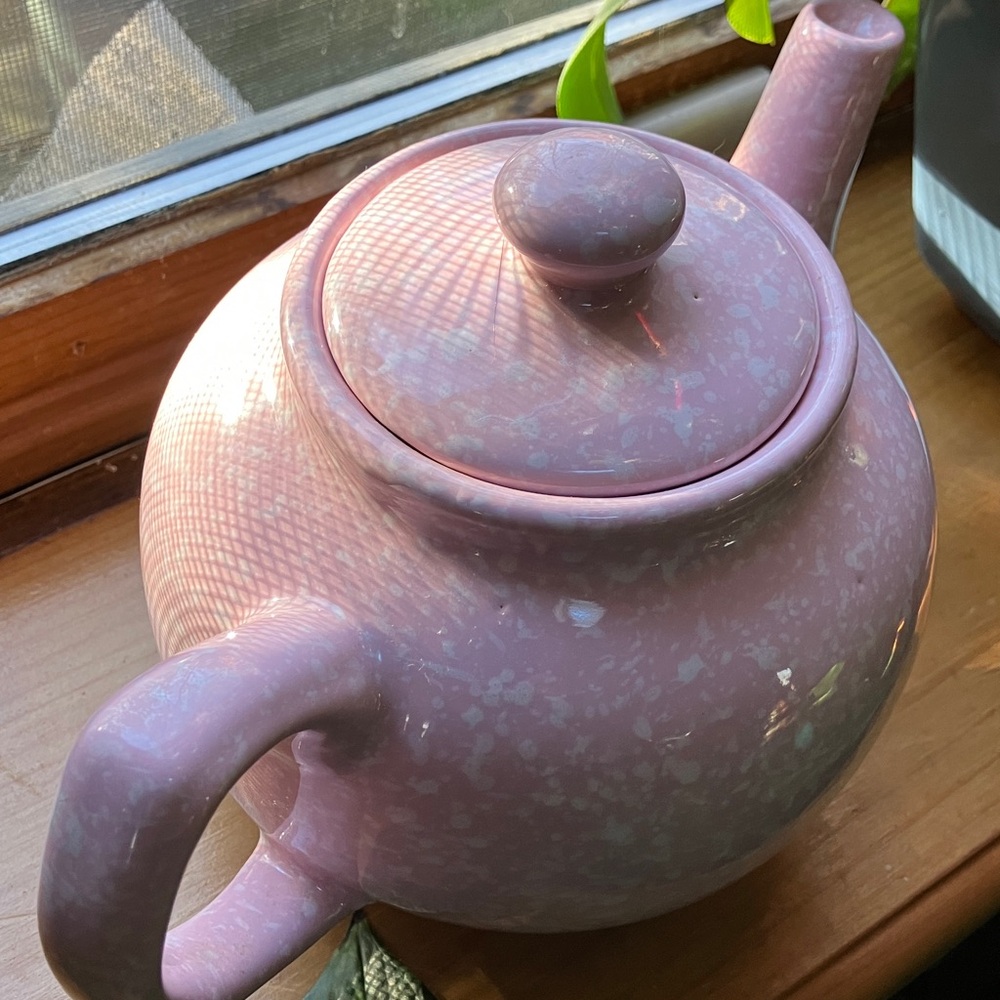 Pink Ceramic Teapot - Picture 8 of 11